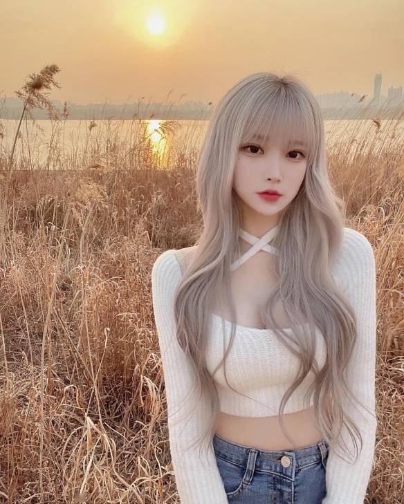 超高冷的梦幻精灵韩国冰山正妹吴智恩美照赏