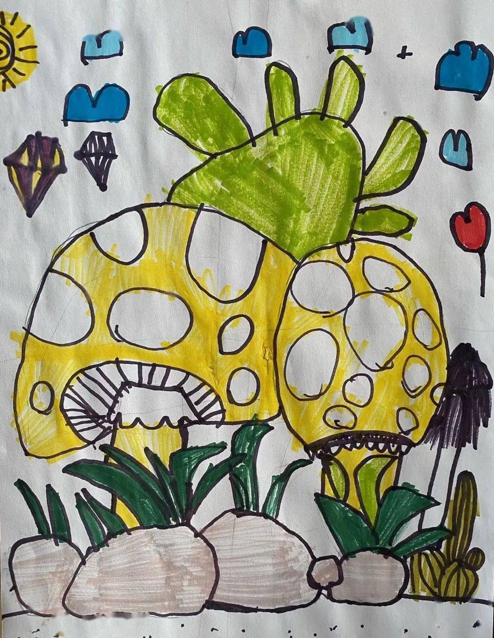 瑞典华裔儿童眼中的多彩世界_生活_绘画_同学