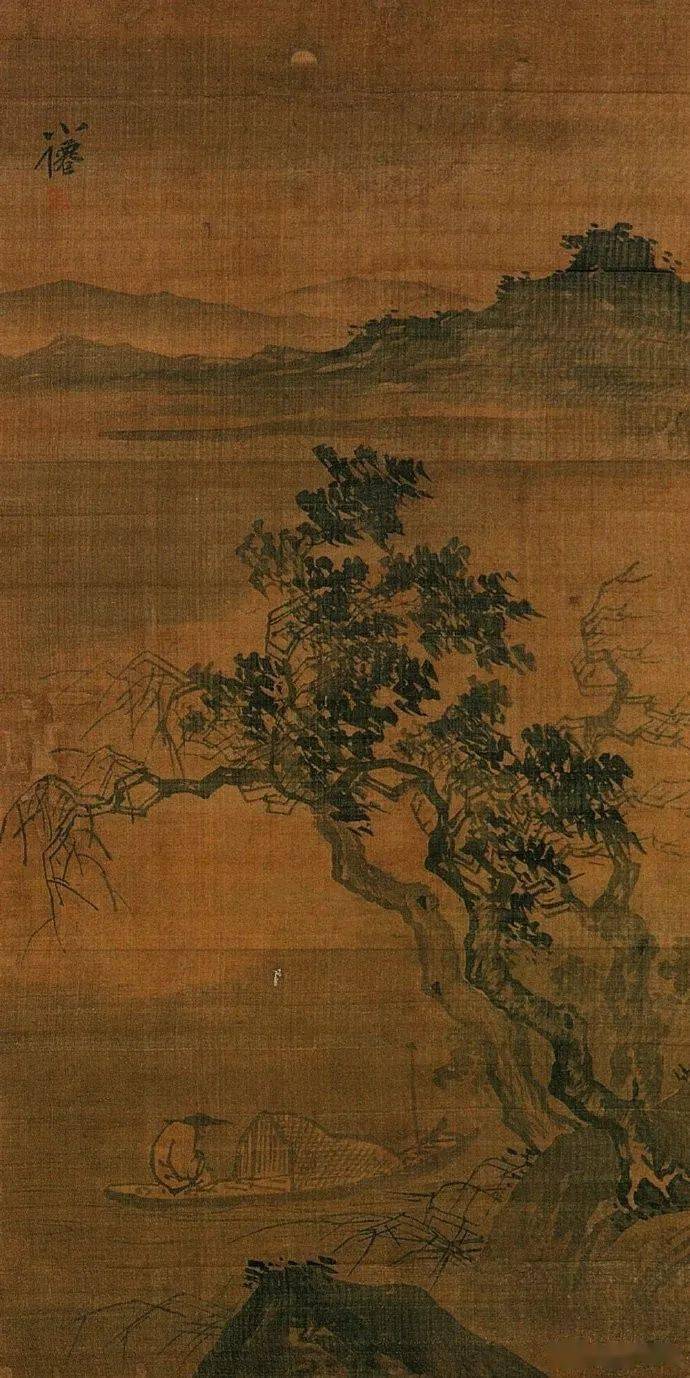 明代画家吴伟山水人物作品欣赏