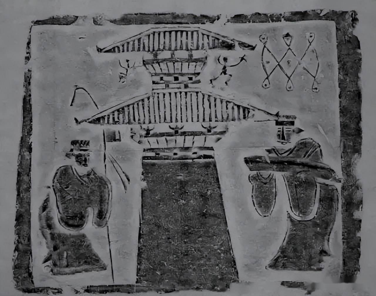 中国古代画像砖的起源及分类_拓片_盐井_汉代