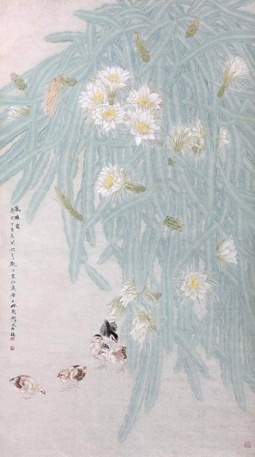 汤琳南的花鸟_生活_绘画_传统