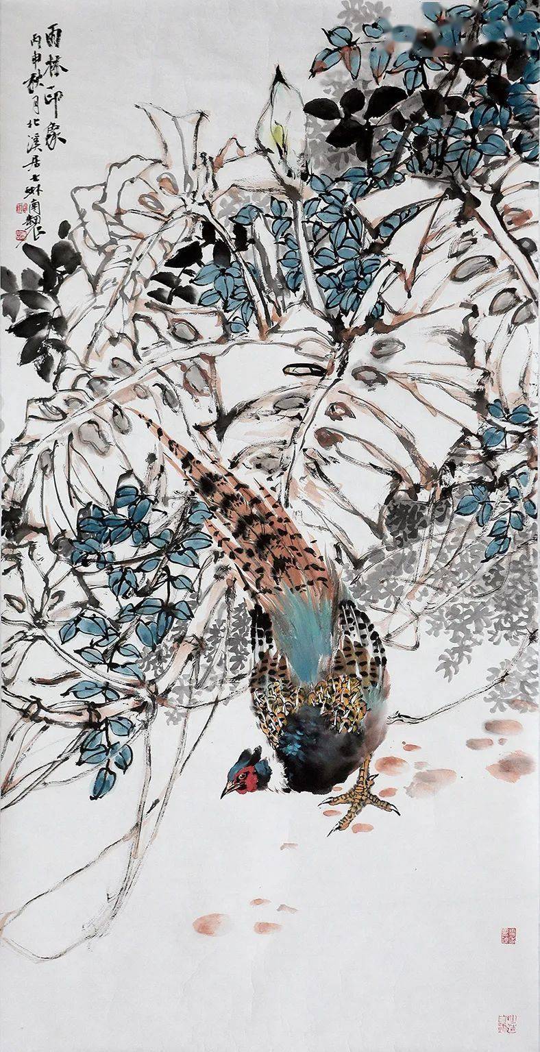 汤琳南的花鸟_生活_绘画_传统