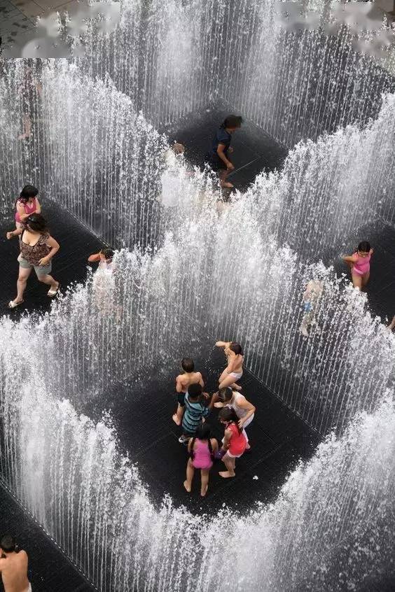 水景的套路设计的很巧妙