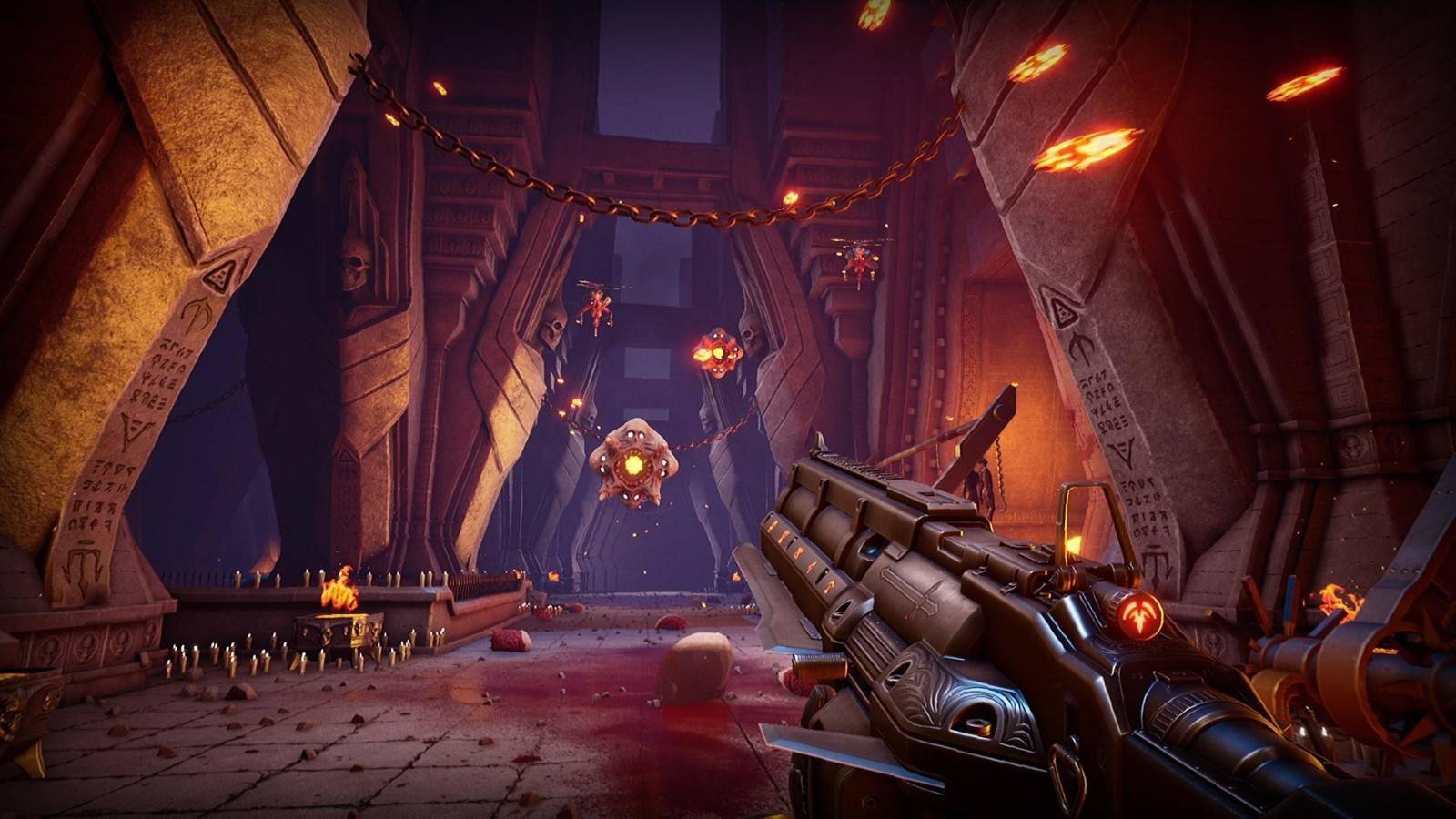 弹幕射击《scathe》8月31日登陆pc 明年登陆主机_地狱_游戏_迷宫