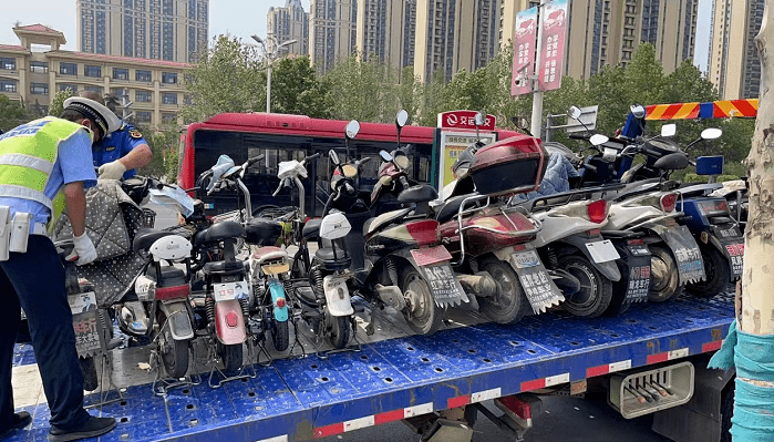 加大力度依法查处洛阳1800余辆电动车被拖移