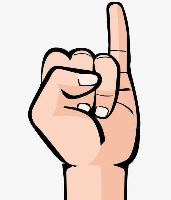 在印度,若某人将小拇指翘起来指向天空,则意味着此人在向他人表示,他