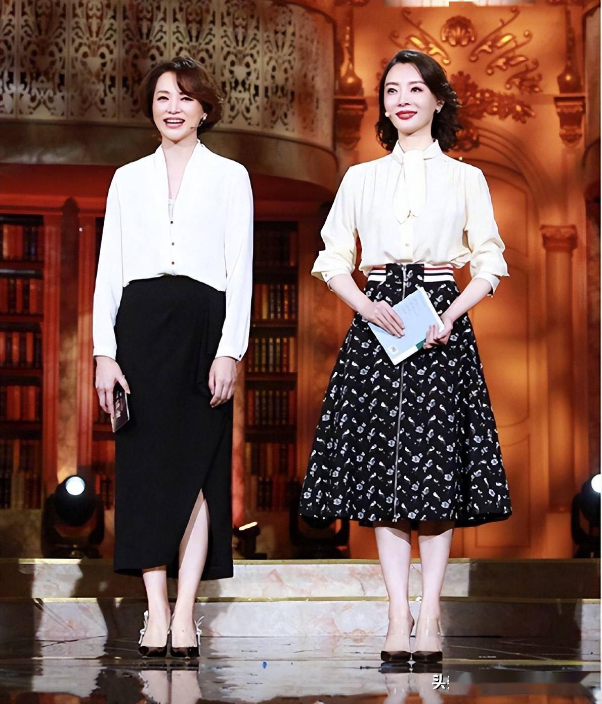 有气质的女人夏天再热也不会穿拖鞋瞧陈数董卿这样穿有多美