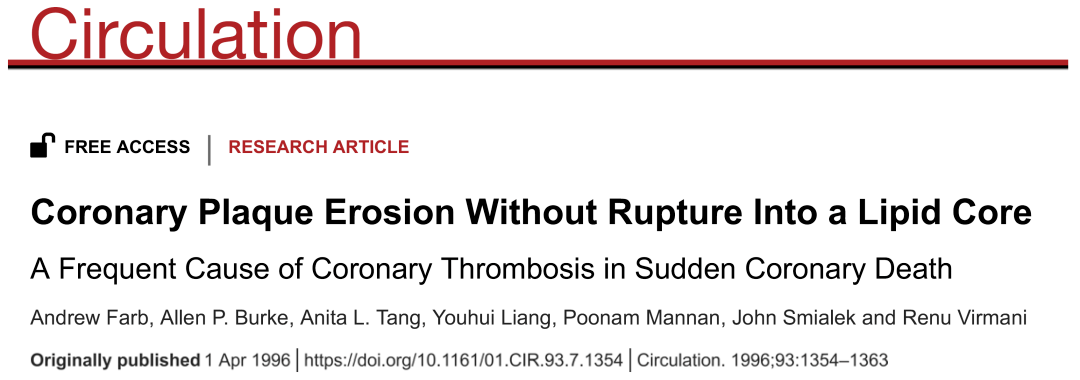 coronary thrombosis图片