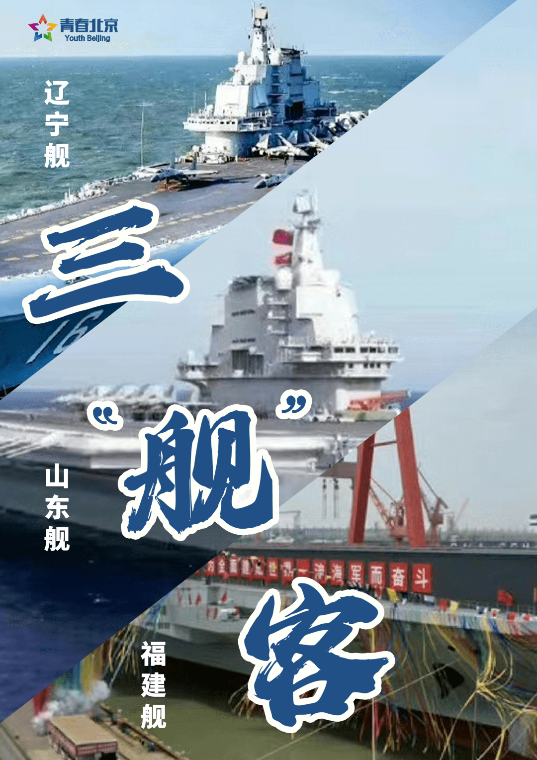 中国第三艘航母下水 命名福建舰_胡锡进:航母命名福建舰就是警告潭览