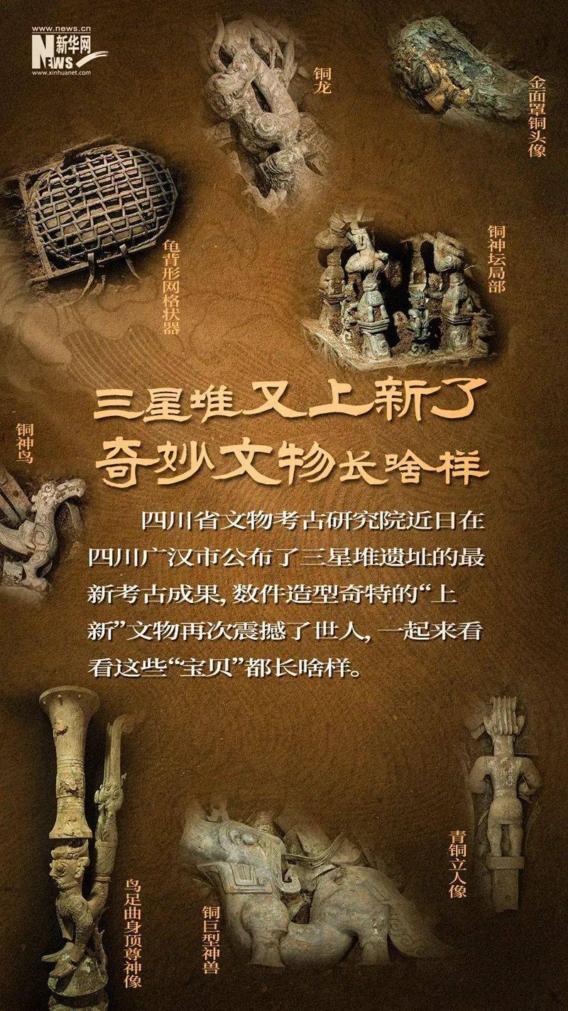 三星堆又上新了这些宝贝都长啥样