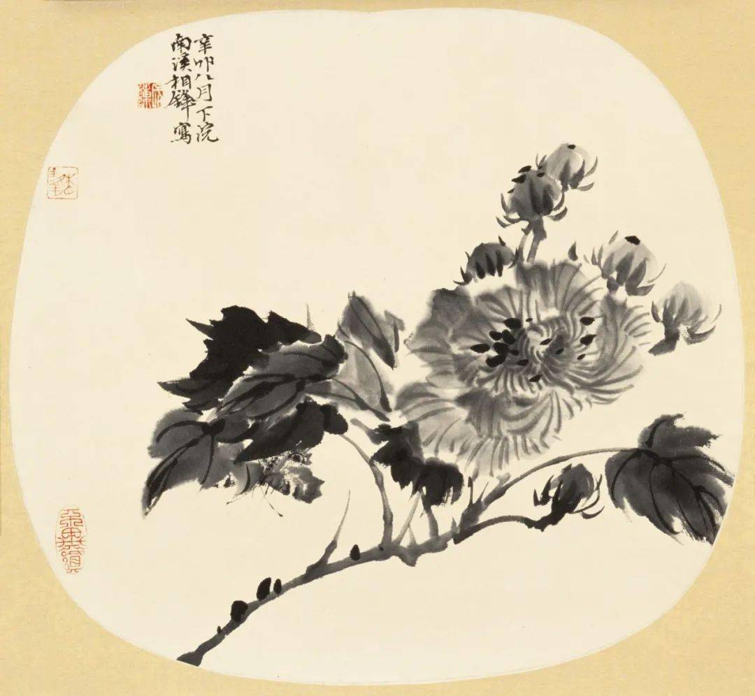 宋画之笔元画之墨陈相锋水墨花鸟