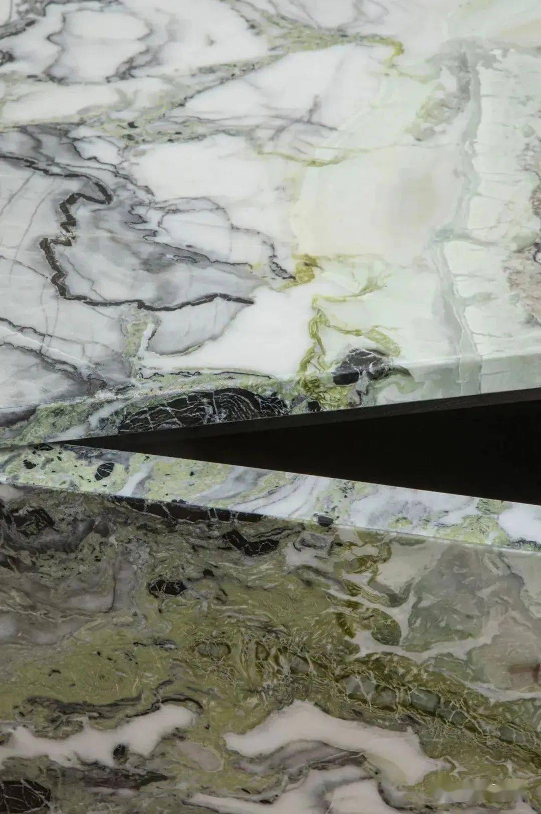 冷翡翠大理石 | 外国人都沉迷的国产大理石_清隽_章法_玉质