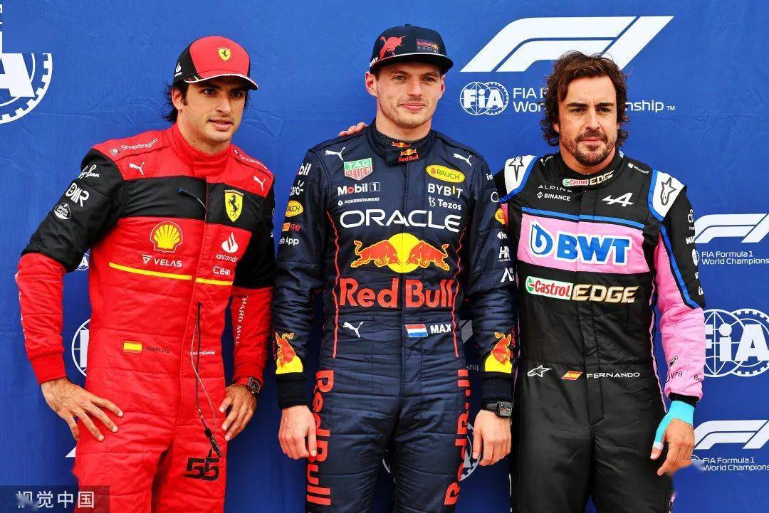 f1维斯塔潘夺得杆位周冠宇首进q3