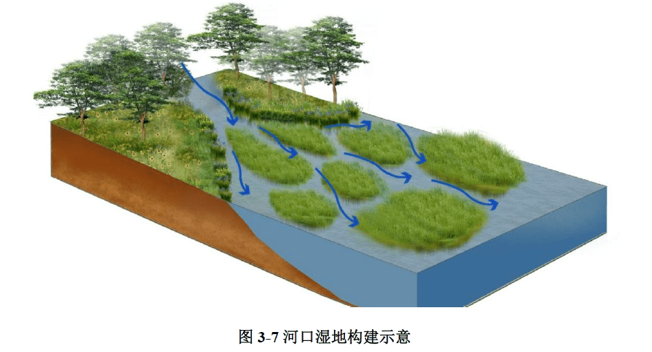 2,生態攔截溝3,綠籬隔離帶4,下凹式綠地5,生態塘6,生物滯留帶掃碼關注