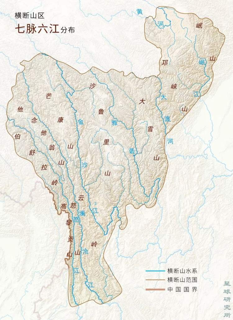 怒江地理位置地图图片