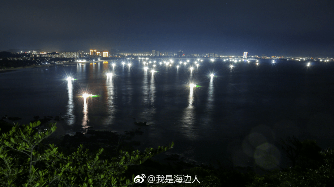什么?东山岛夏夜的海上有星空!_渔火_苏峰山_南门湾