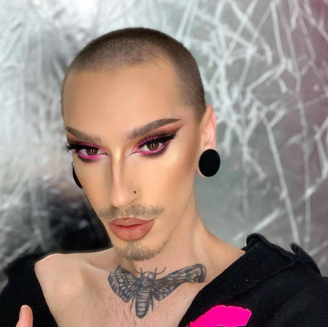 赏析男化妆师美妆博主sebastianlvcian妆容集锦