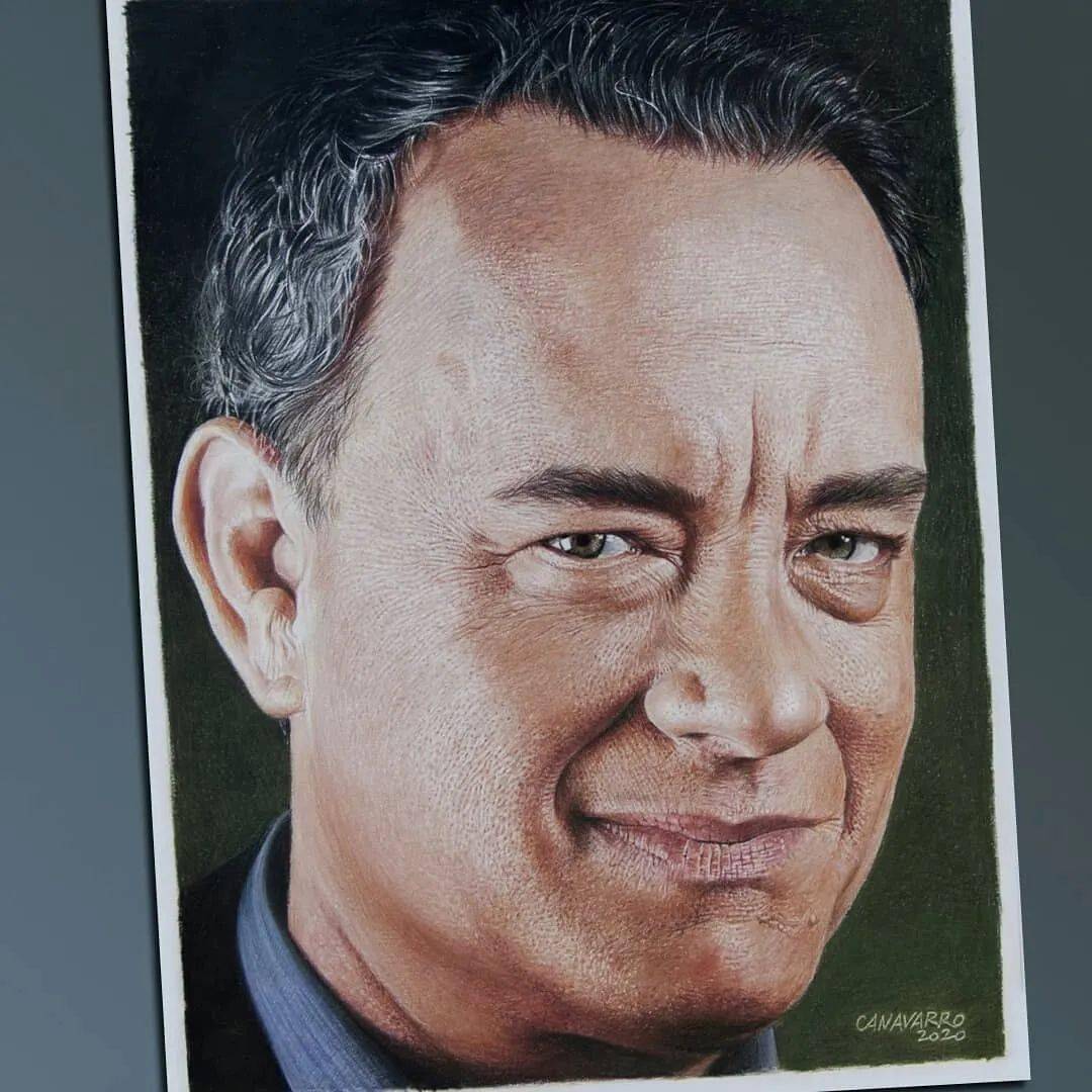 画得像都知道冷军,除了他还有谁?_nestor_写实_作品