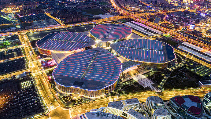 城市新地标国家会展中心上海四叶草朋友圈在此不断扩大