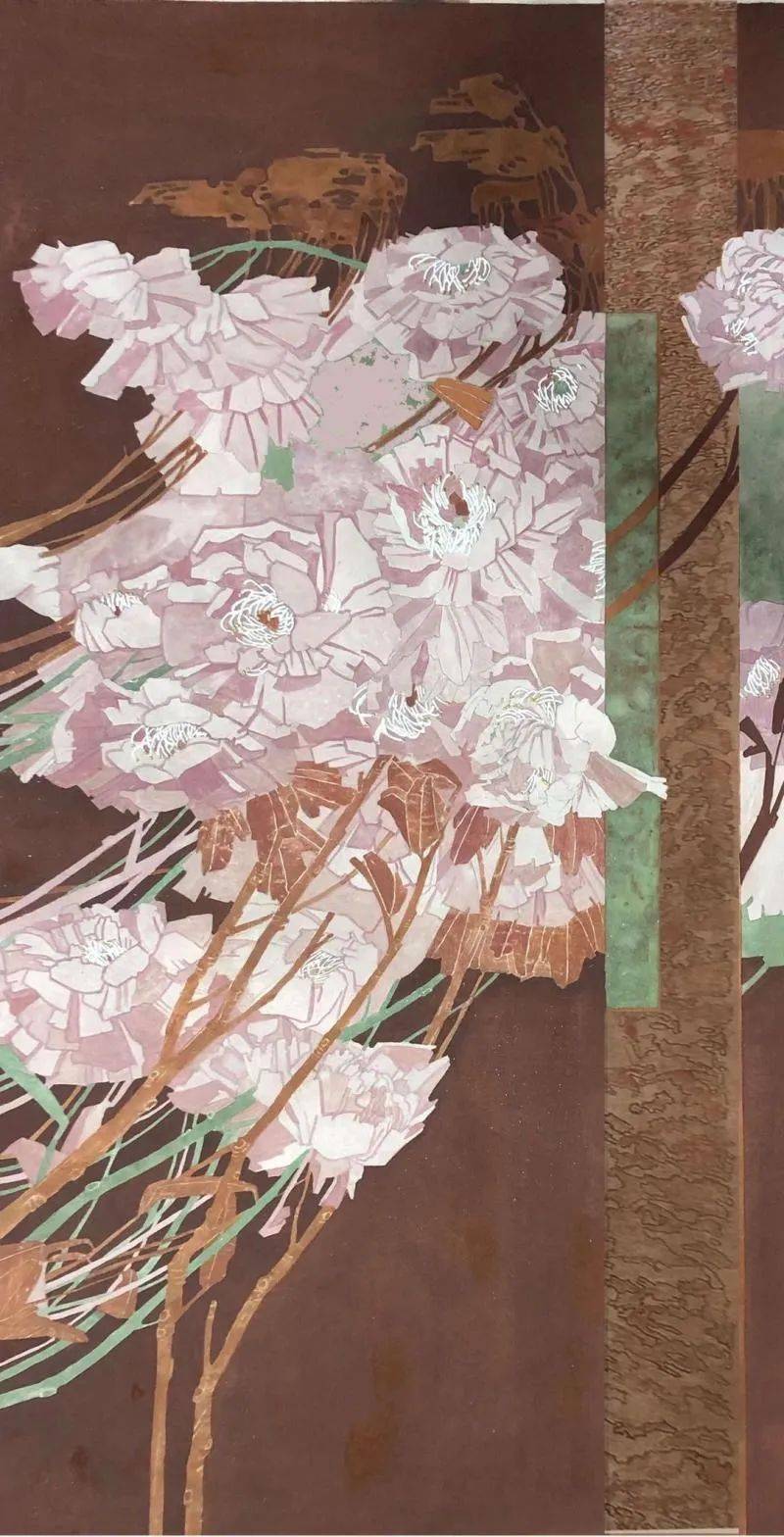 超凡脱俗张玉仙工笔新重彩