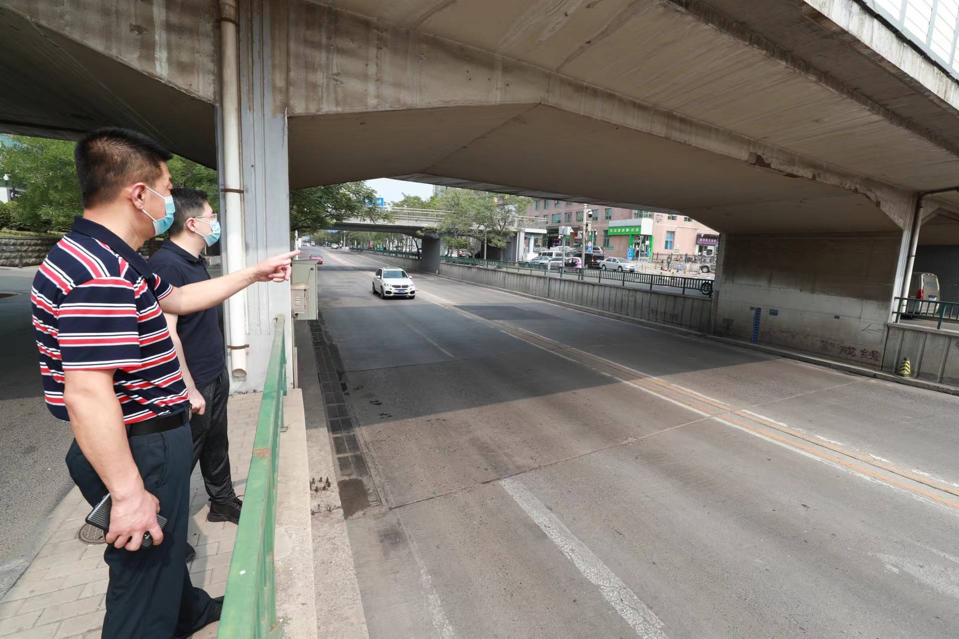 北京朝阳区和平街街道开展防汛抢险演练