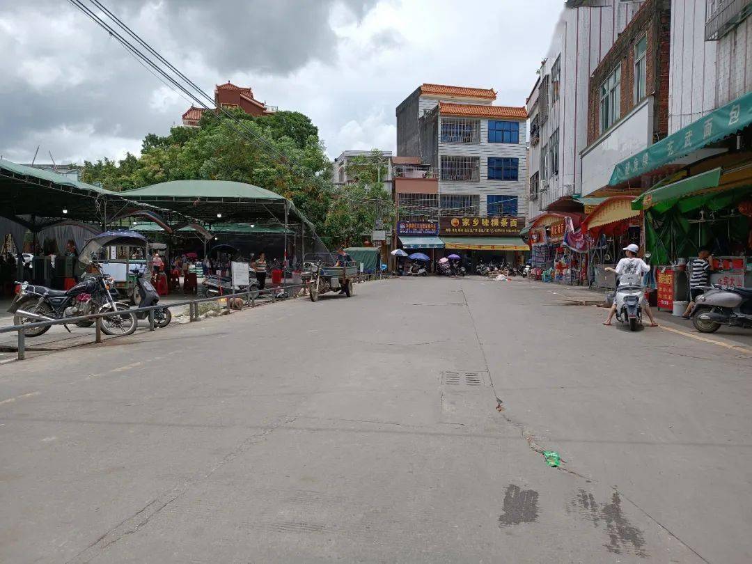 【实拍】今天清理整顿后的葵潭街道_镇区_葵潭镇_社区