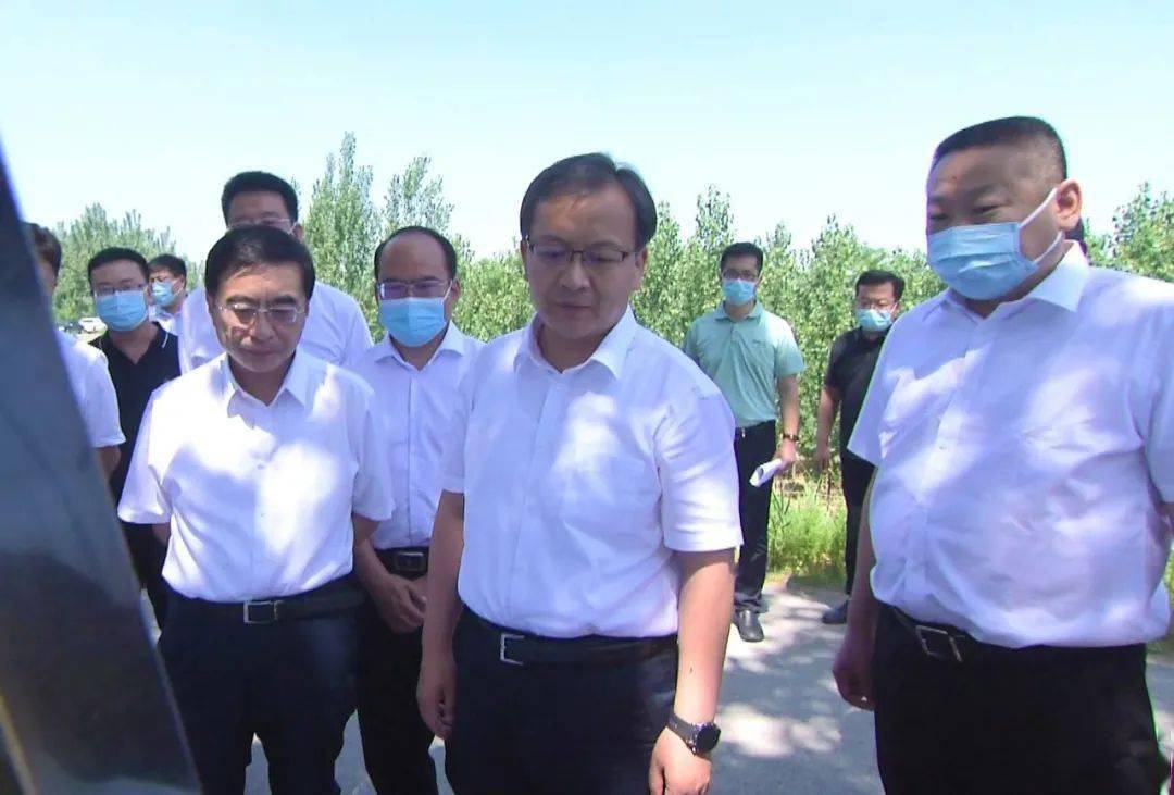 沧州市长来任丘啦!调研防汛工作!_向辉_情况_储备