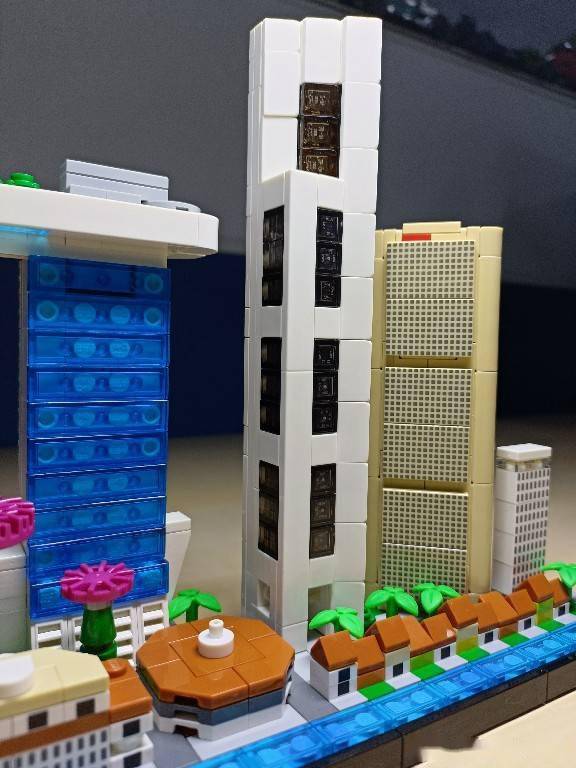 乐高建筑天际线系列:新加坡测评_弗莱德_模型_零件