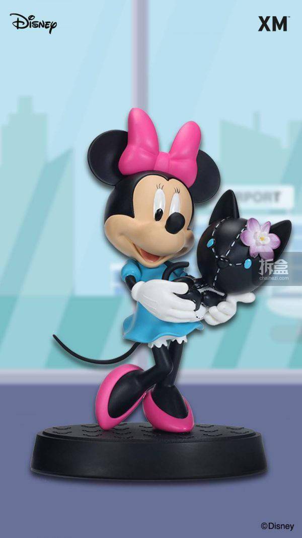 xmstudios迪士尼米奇老鼠系列新加坡版4寸手办摆件