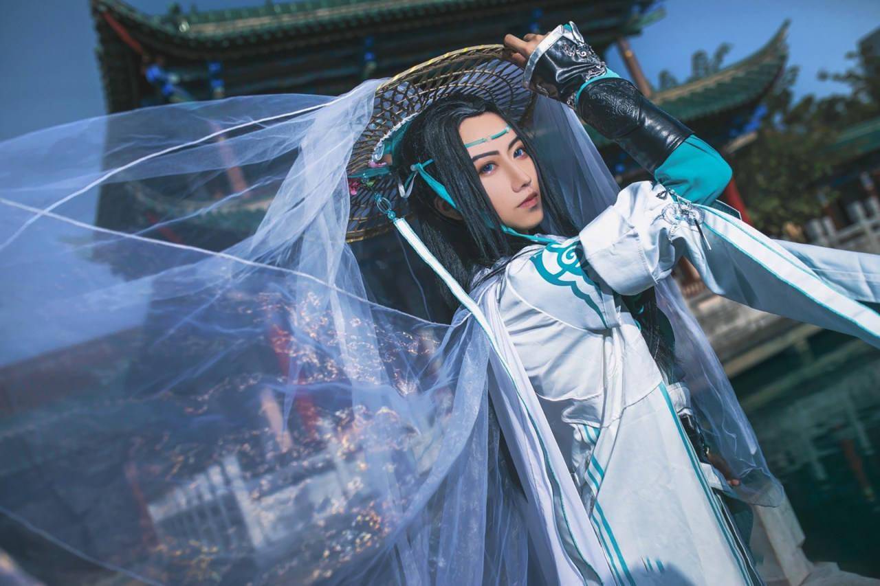 劍網三 長歌門cosplay_明朝_角色_山花