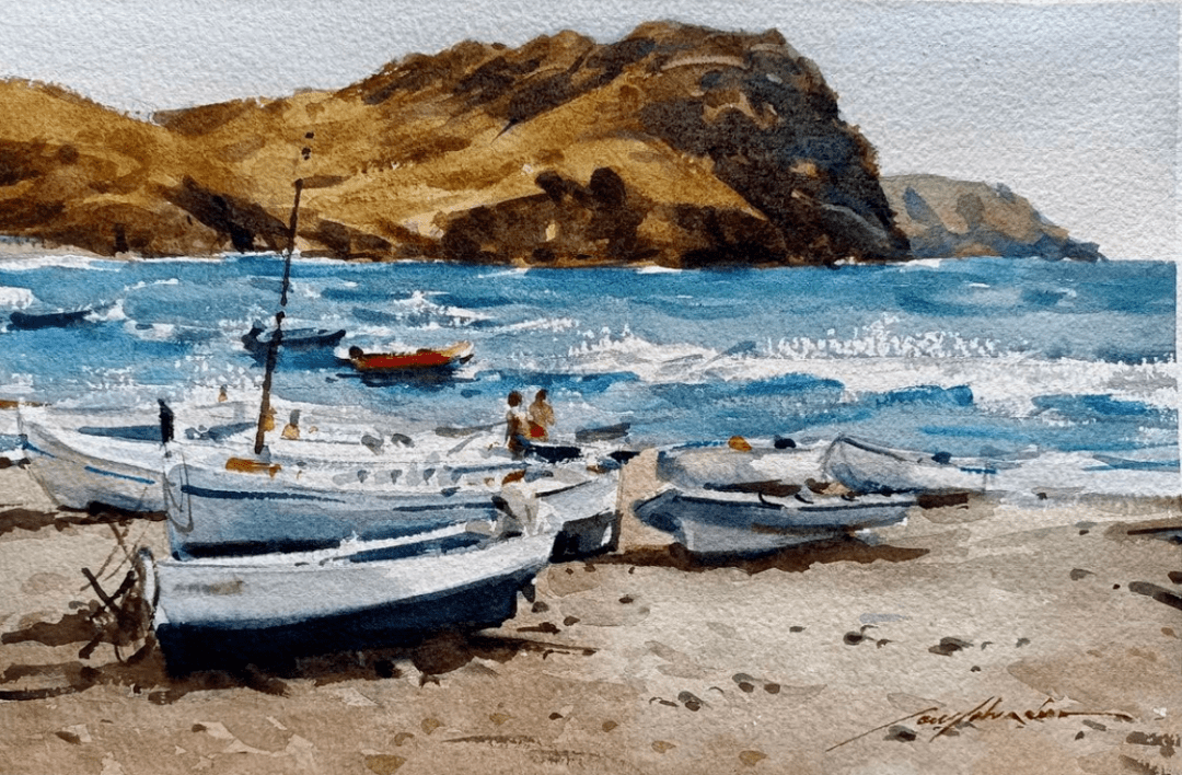 西班牙水彩画家armandojuezsansalvador作品欣赏