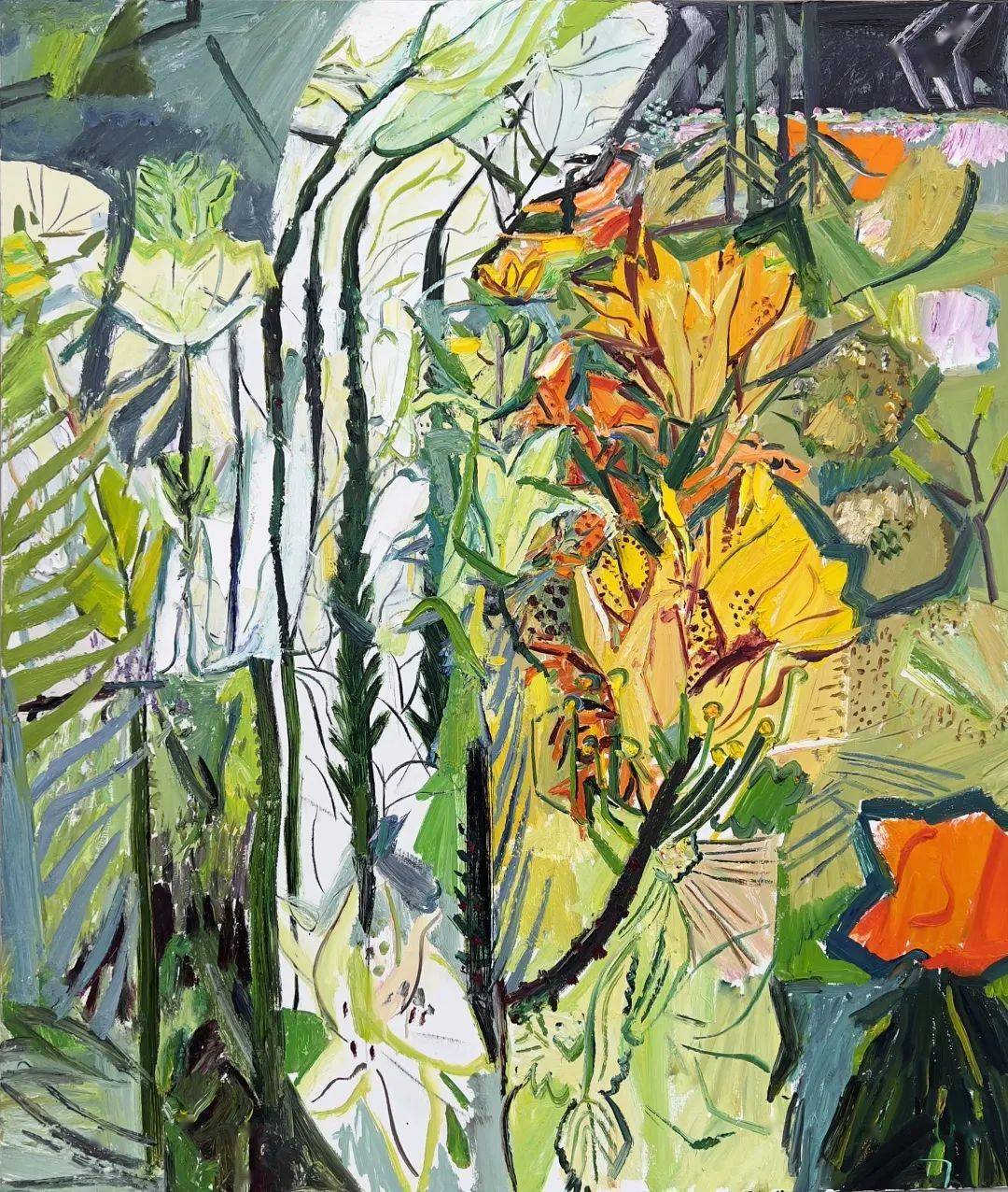 100*80cm 布面油画 闫平 2022160*180cm 布面油画 闫平 202260*50cm