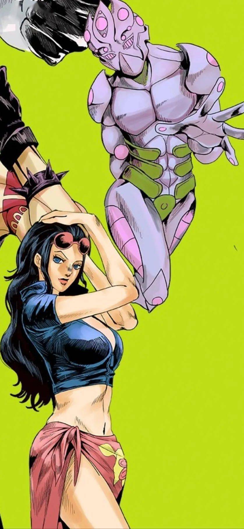 壁纸海贼王xjojo当海贼角色变成jojo画风