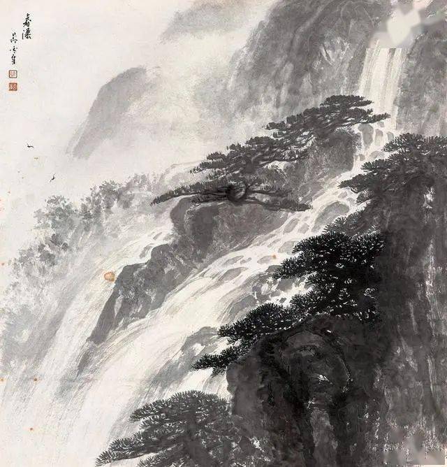 陈金章山水画作品赏析_艺术_传统_创作