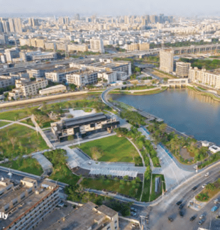 蠔鄉湖公園——城市河口水岸的彈性再生與文化煥新_空間_溼地_設計