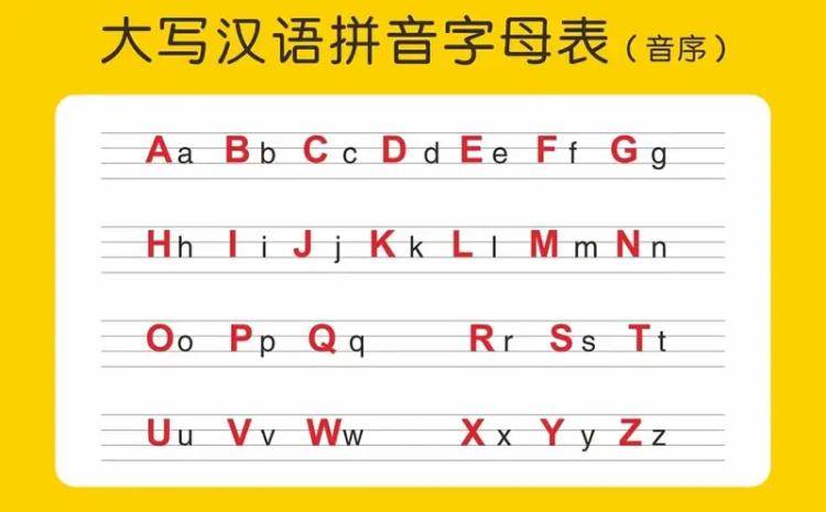 他可能还会因此窃喜,觉得自己已经通识26个英文字母,学起汉语拼音自然