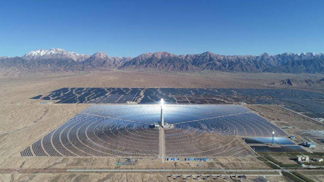 11个月发电量超设计年发电量青海中控德令哈50mw光热电站再创纪录