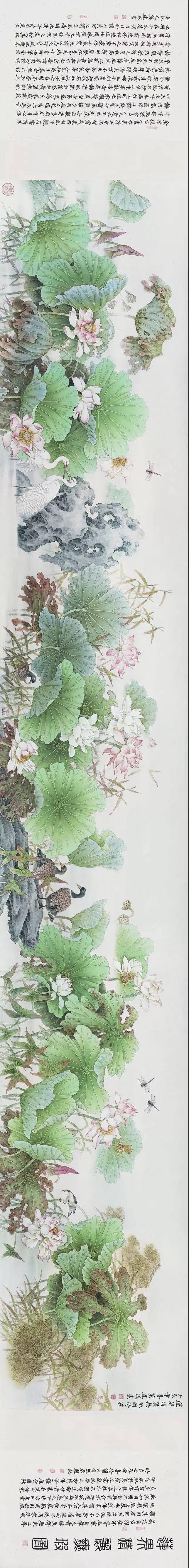 莫建成工笔花鸟作品欣赏太赞了