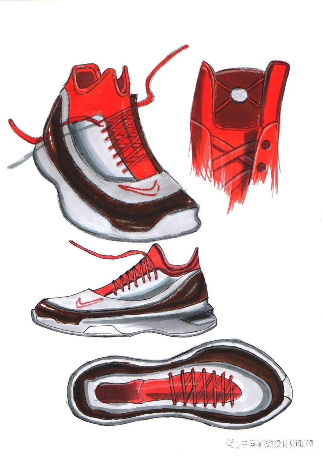 来稿鞋类设计萌新陈志鸿练习稿