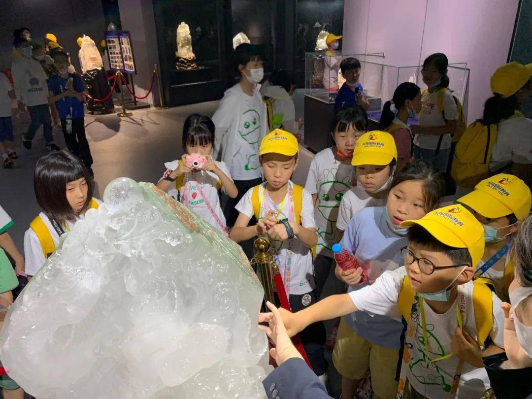 博物知旅感受博物館的力量走進東海水晶博物館科普教育研學遊