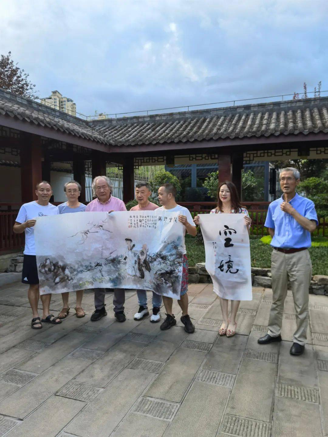 武辉夏,吕效书和任东升齐聚一堂挥毫泼墨画秀韵_赵世炎_幸福里_风光