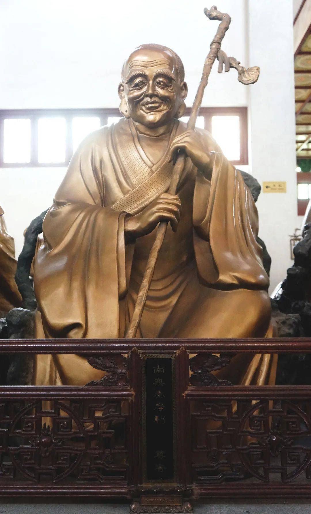 灵隐寺五百罗汉堂秦摩利尊者296