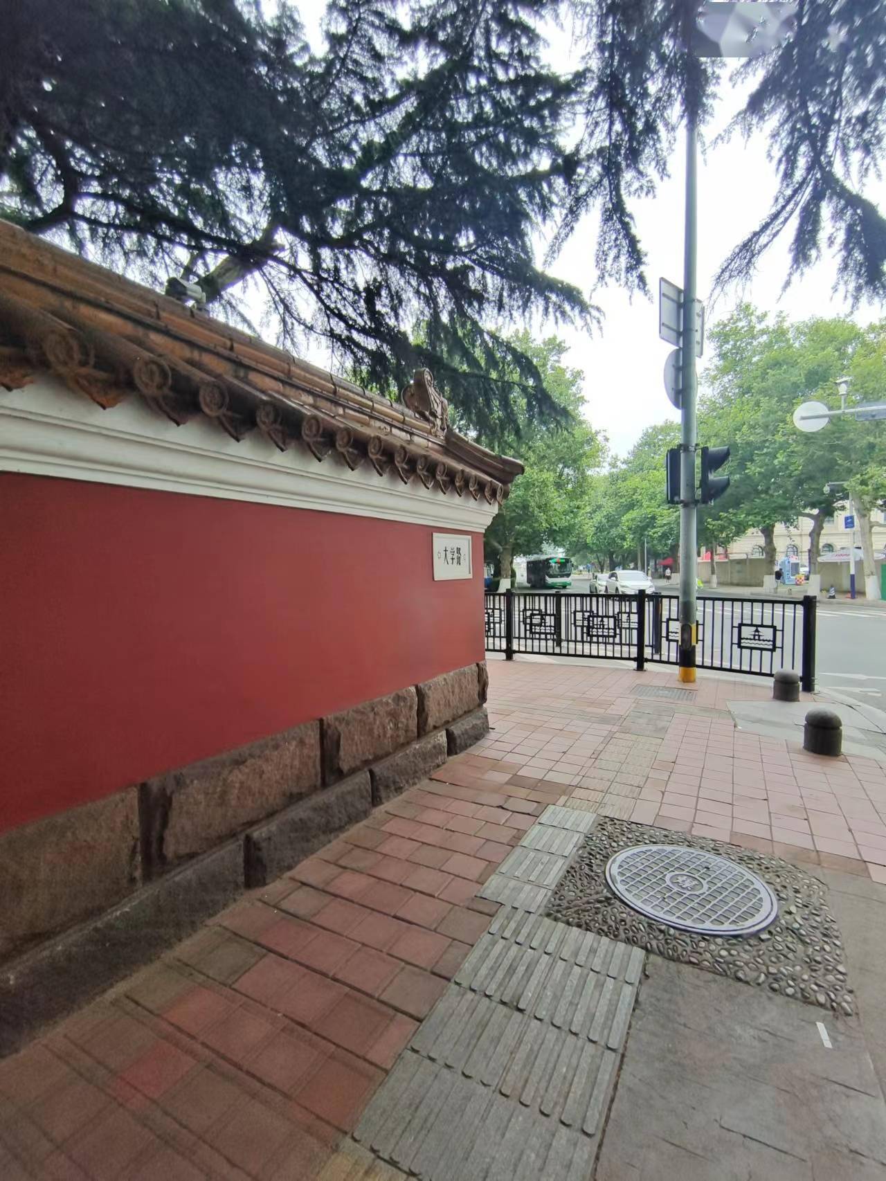 这样的青岛大学路网红墙,你们见过吗?反正我是头一次见