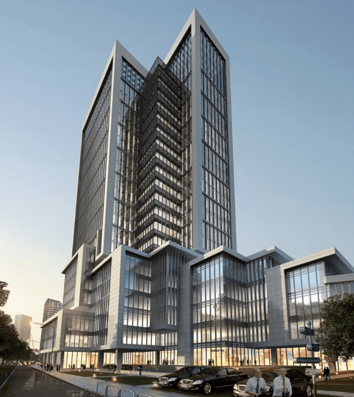 一线速递现场实拍欧森国际最新施工进度来啦