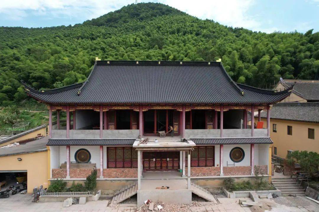 寺院修缮 ◇ 象山等慈禅寺2022修缮工程_图片_修缮_水陆