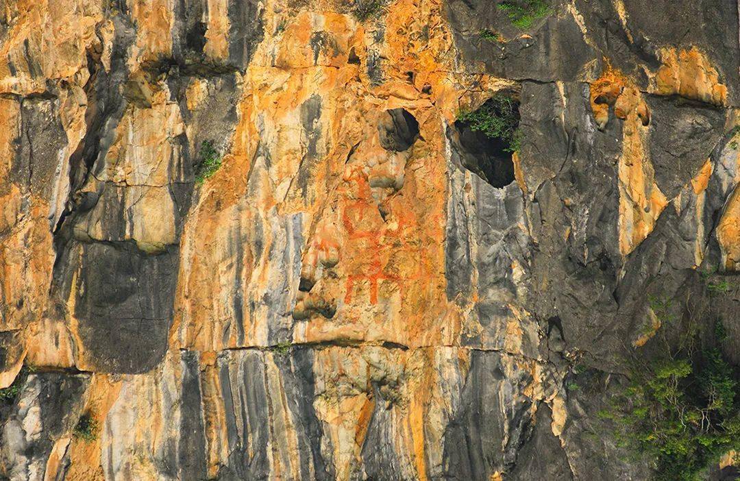 左江花山岩画文化景观再放异彩_崇左_宁明_保护