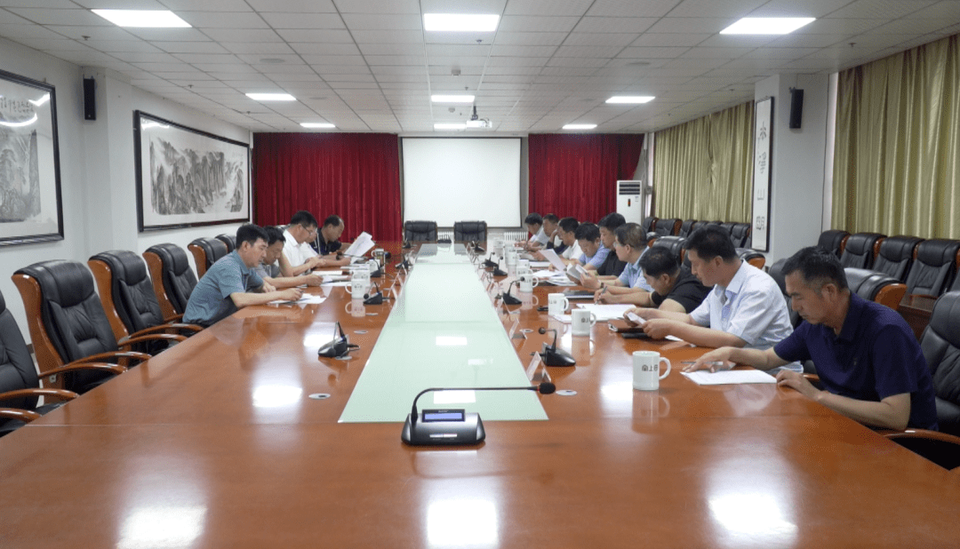 清水河县召开经济运行分析会议