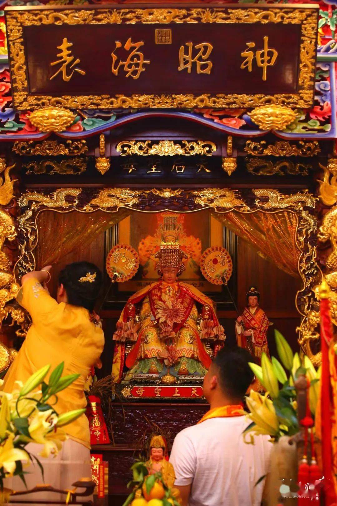 潮阳西胪百人大团前往湄洲祖庙壮缵香火…_妈祖阁_郑晓洁_农历