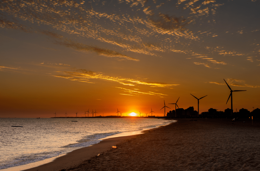 日落温柔人间浪漫到威海赴一场落日之约