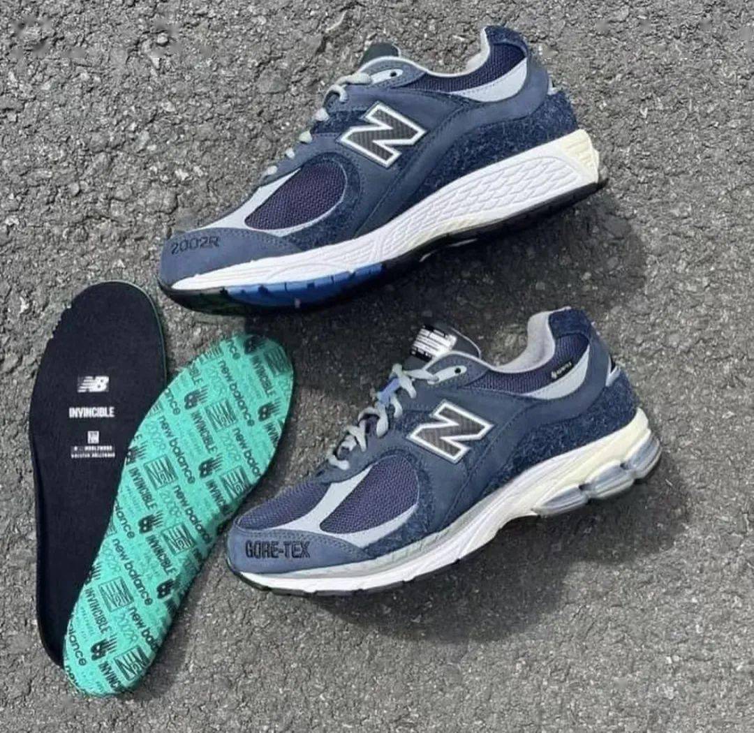 New Balance 2002三方联名“海军蓝”登场！鞋面还是Goretex材质_合作_